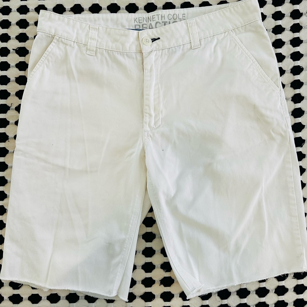 Kenneth Cole Men's White Shorts